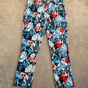 Loudmouth Golf: Women’s StretchTech Pants - Hawaiian Blue Chex